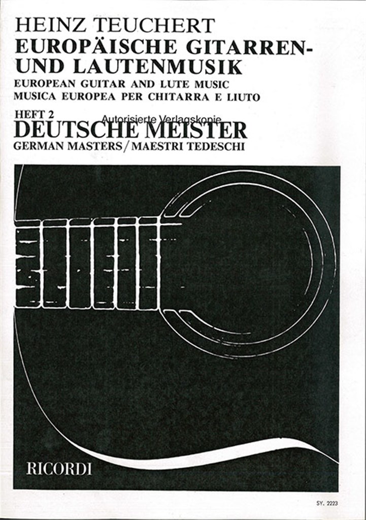 Europäische Gitarren- und Lautenmusik